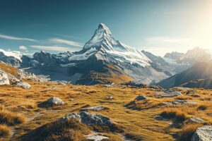 Top 10 des plus hauts sommets des Alpes en Europe : Mont Blanc, Cervin