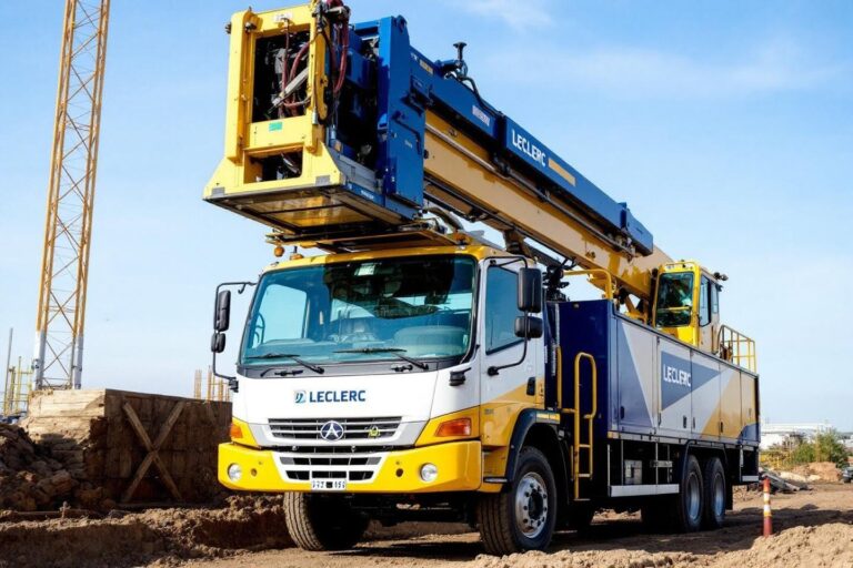 Camion nacelle Leclerc : tarifs de location, conditions et conseils