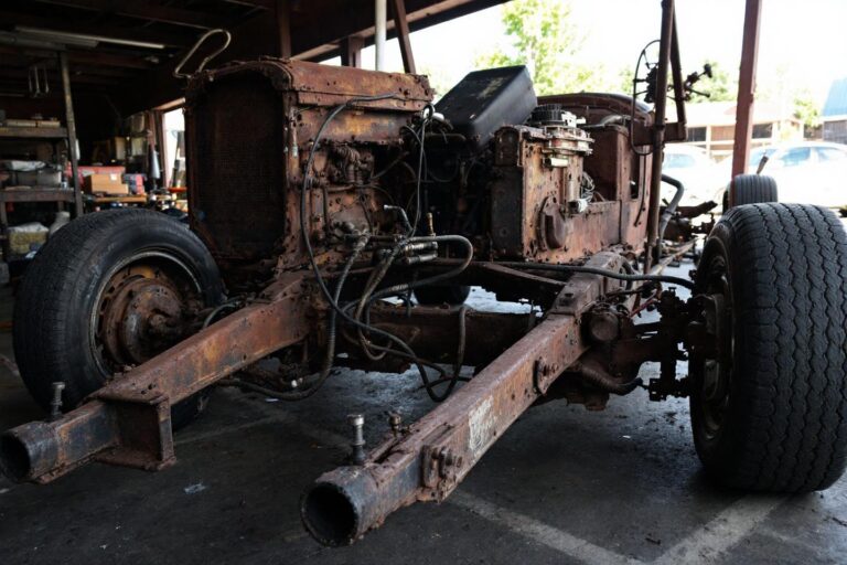 Corrosion du berceau auto : prévention et traitement efficace