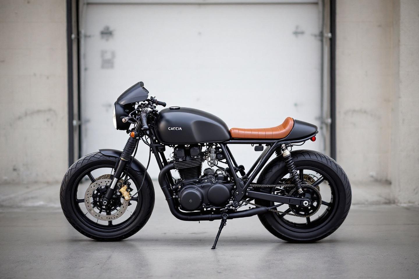 CX500 cafe racer : la transformation exceptionnelle de Sacha Lakic