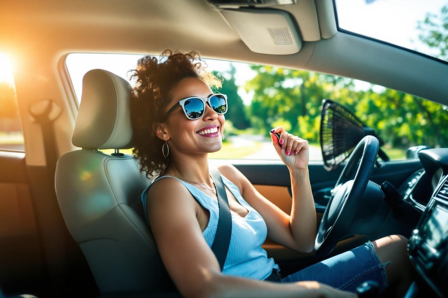 Chaleur dans la voiture : astuces pour rester au frais en été
