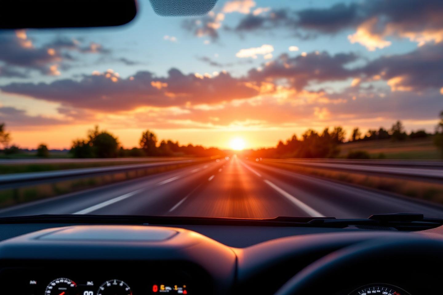 Calculateur de temps de trajet en voiture : distance et vitesse