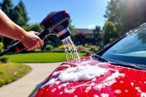 Erreurs à éviter lors du lavage de votre voiture en été