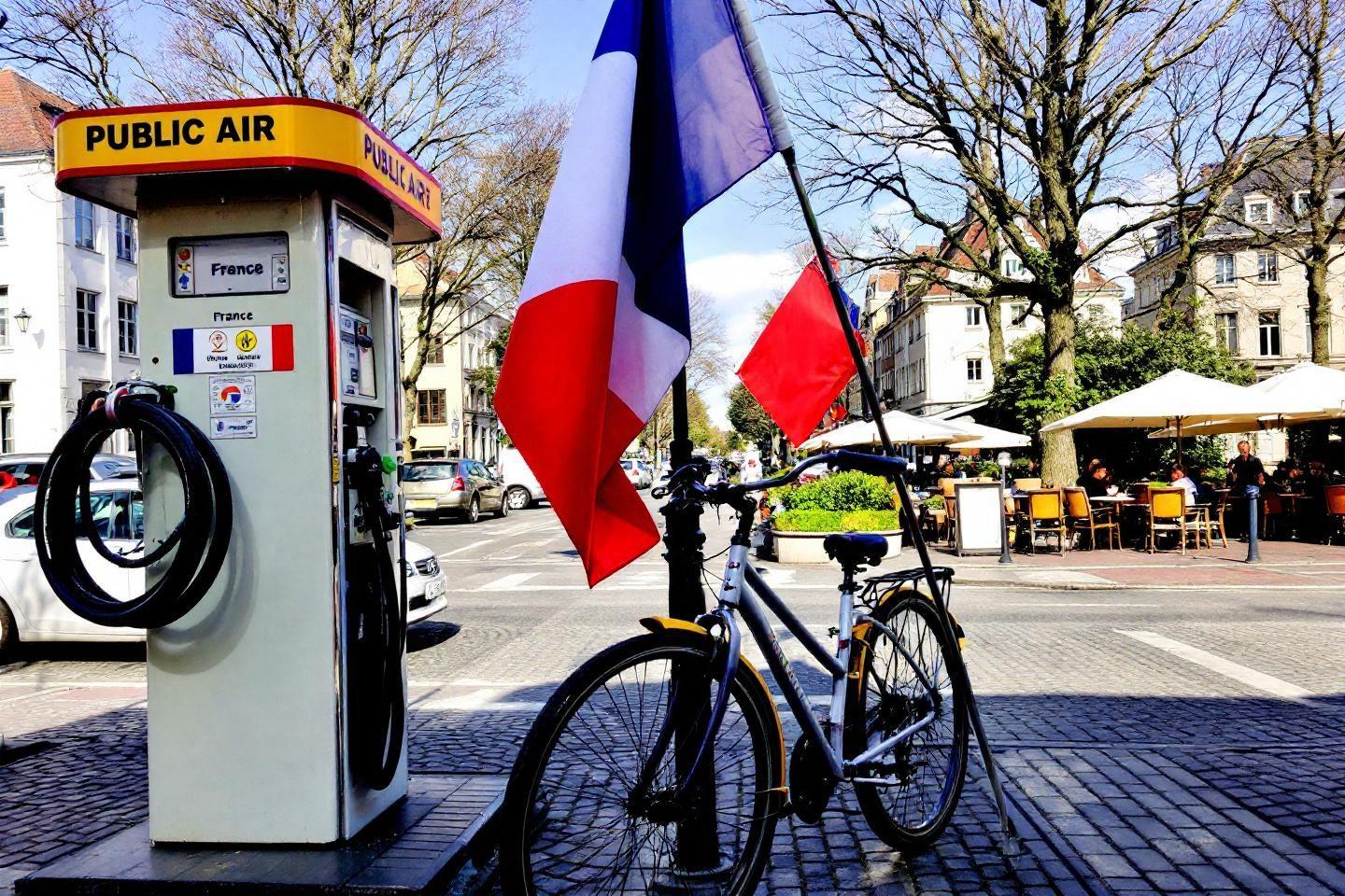 Où gonfler ses pneus gratuitement en France ?