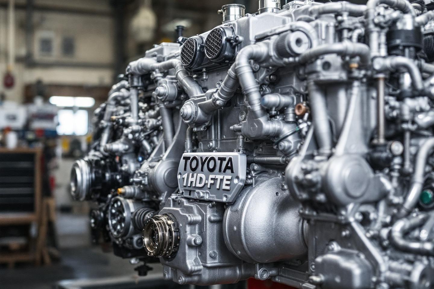 Moteur 1HD-FTE Toyota 4.2L diesel 204 CH : caractéristiques et prix