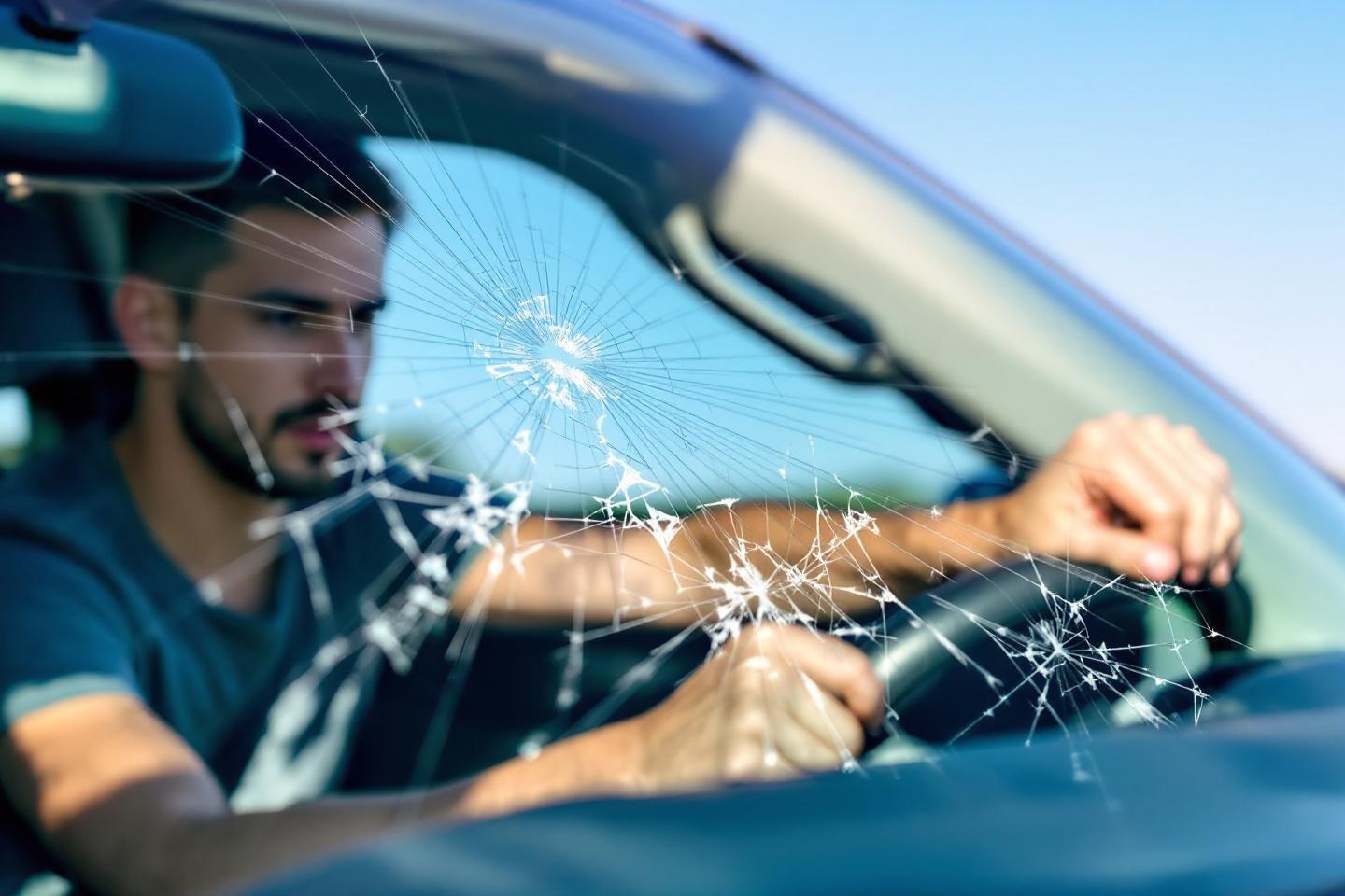 Impact pare-brise et contrôle technique : risque de refus ?