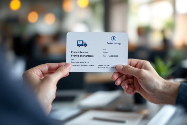 Permis E remorque : conditions, prix, épreuve et validité