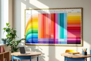Tableau de conversion des unités de mesure pour enfants du primaire