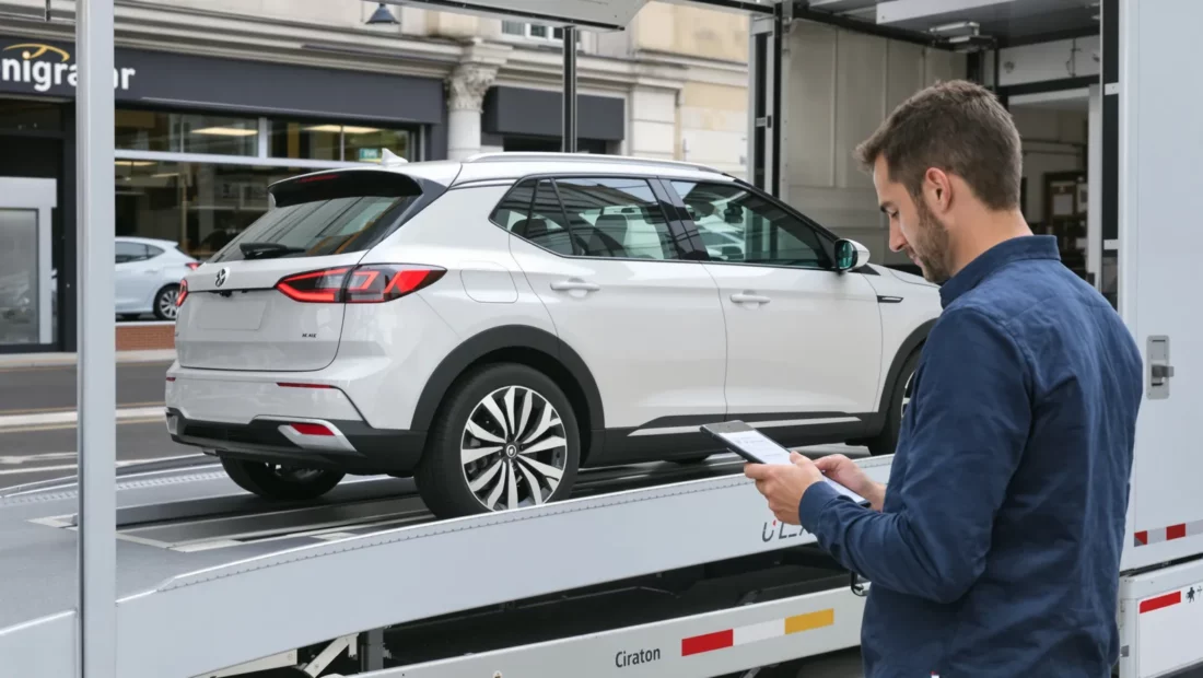 Livraison d'une voiture neuve achetée via un mandataire automobile