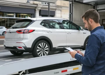 Livraison d'une voiture neuve achetée via un mandataire automobile